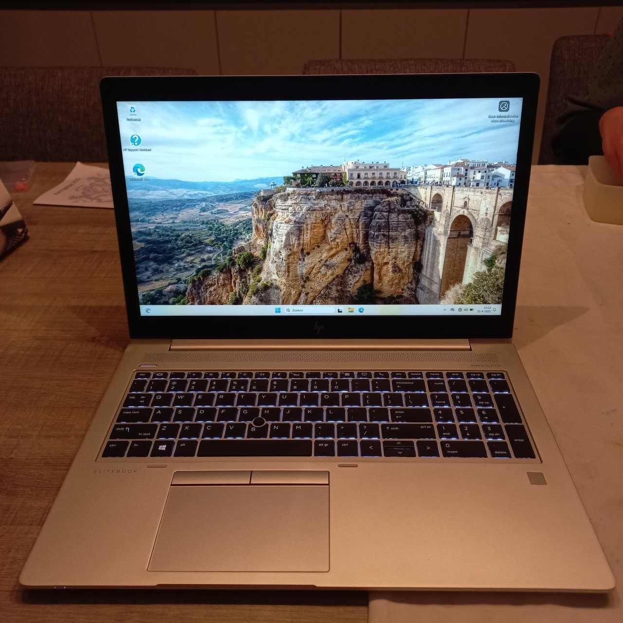 HP EliteBook 850 G6 i5-8265U 16GB 256GB goede accu W11 PRO
