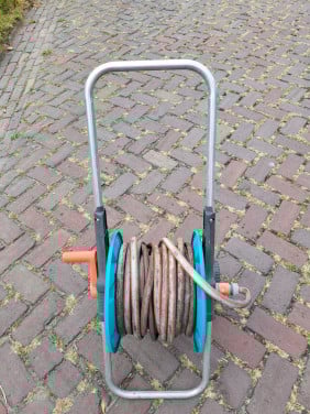 Waterhaspel met div koppelingen