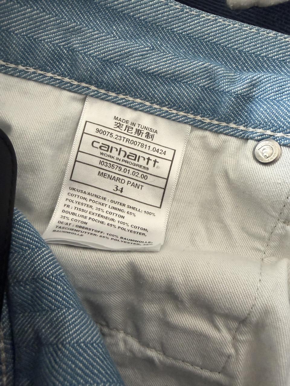 Spijkerbroek van Carhartt