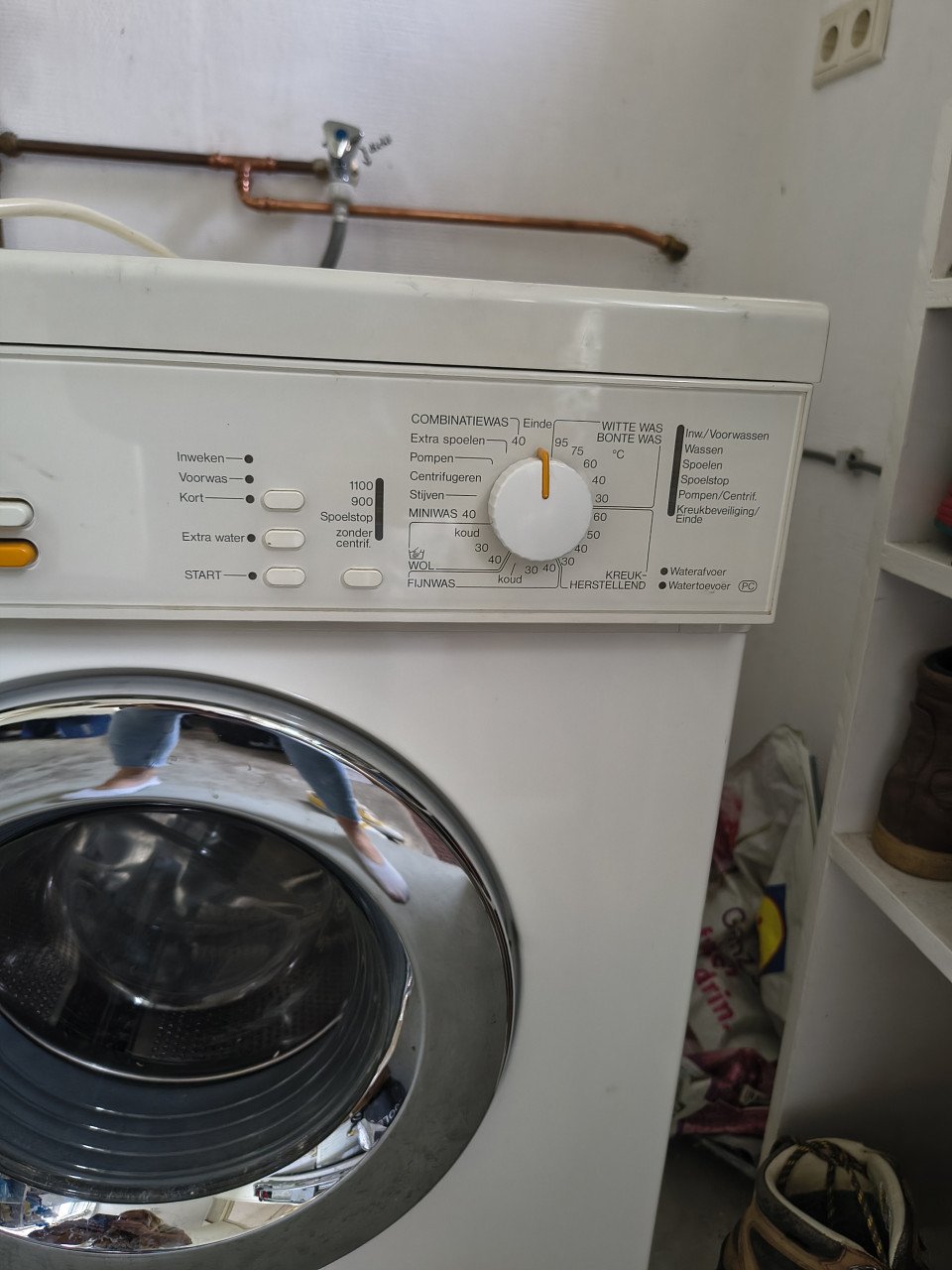 Miele Novotronic W838 wasmachine, voorlader. Opknapper! GRATIS