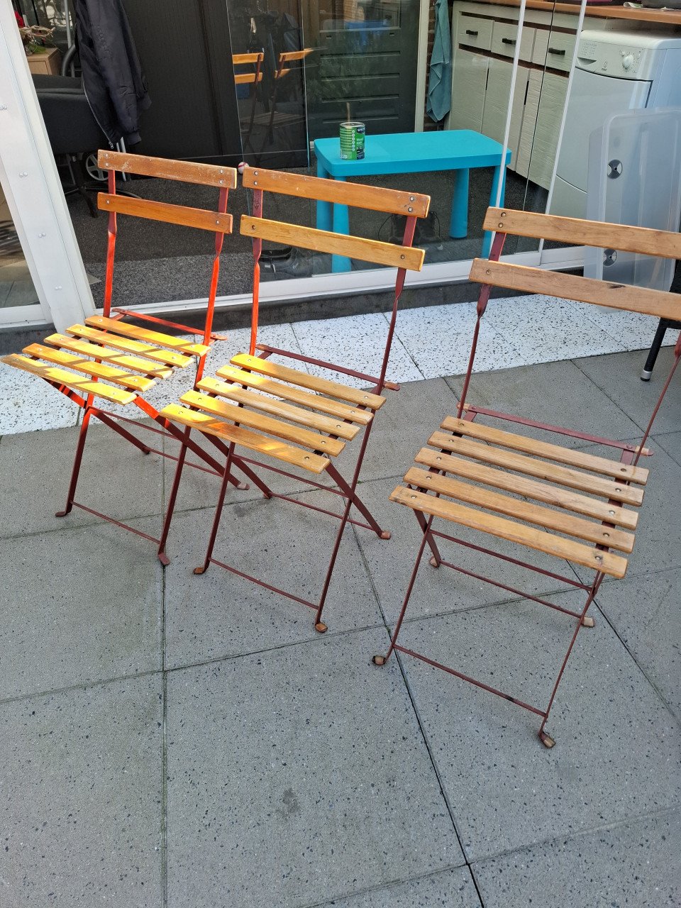 Bistro stoelen
