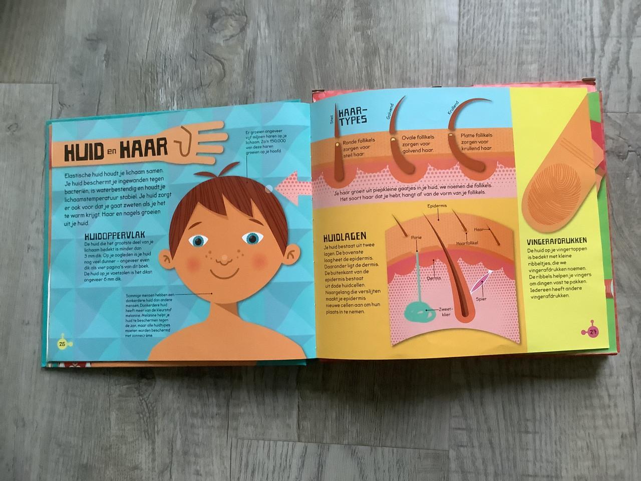 Mega Vloerpuzzel met Boek; hoe werkt mijn lichaam