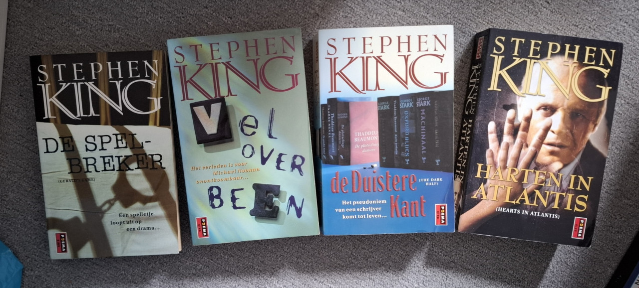Diverse Stephen King in uitstekende staat