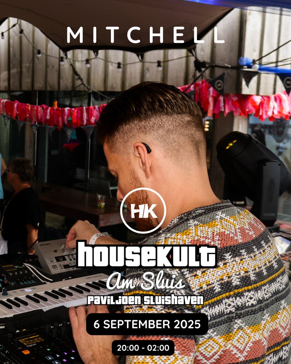 HOUSEKULT @ SLUISHAVEN – ZATERDAG 6 SEPTEMBER