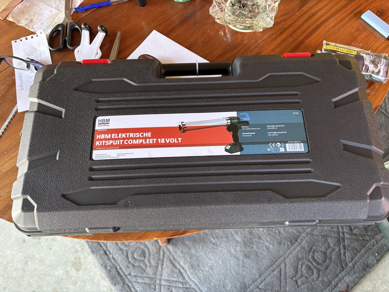 Elektrische kitspuit nieuw