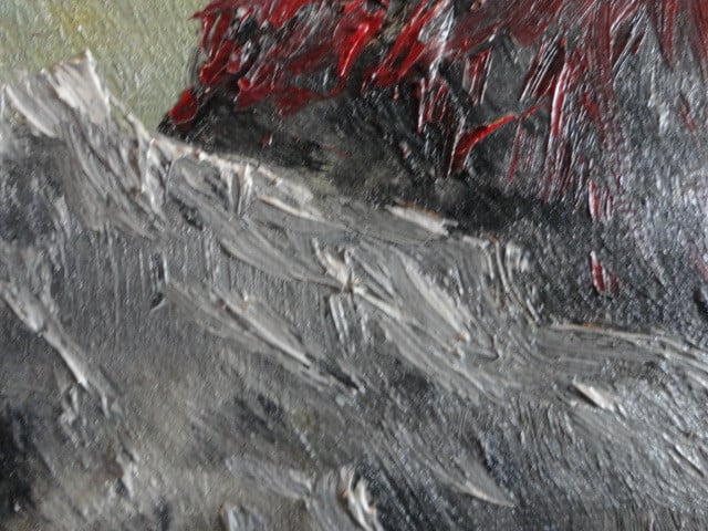 " Redemption "  prachtig Acrylschilderij van Bertha Hamilton