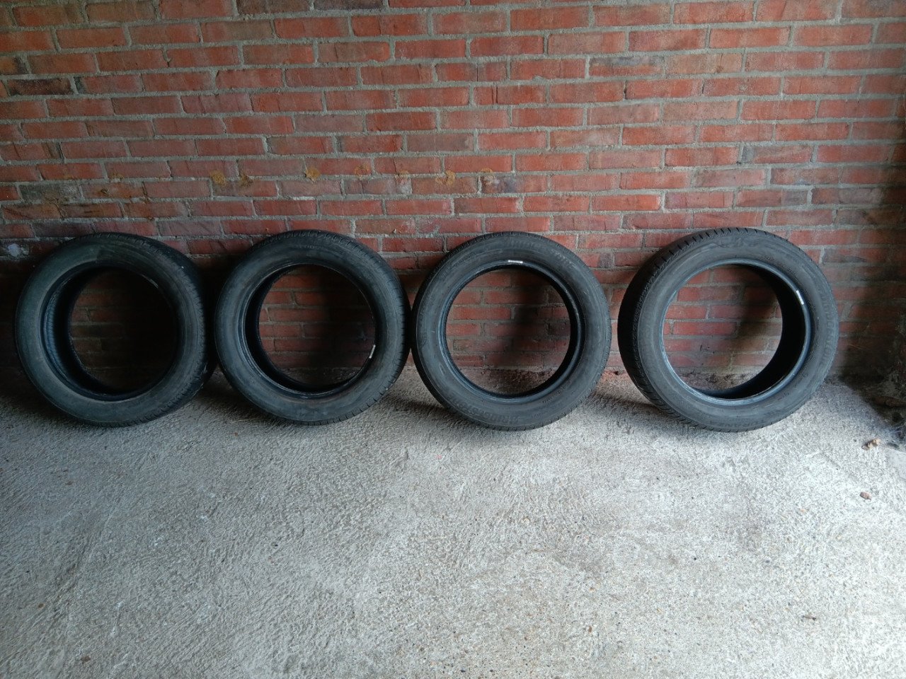 4 stuks Bridgestone Turanza zomerbanden 195/55/R16