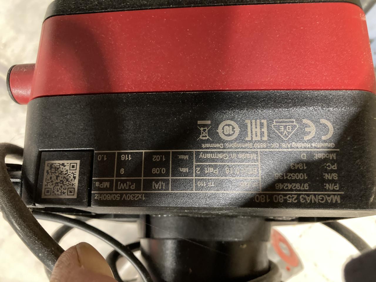 Grundfos Magna 3 circulatiepomp 230V