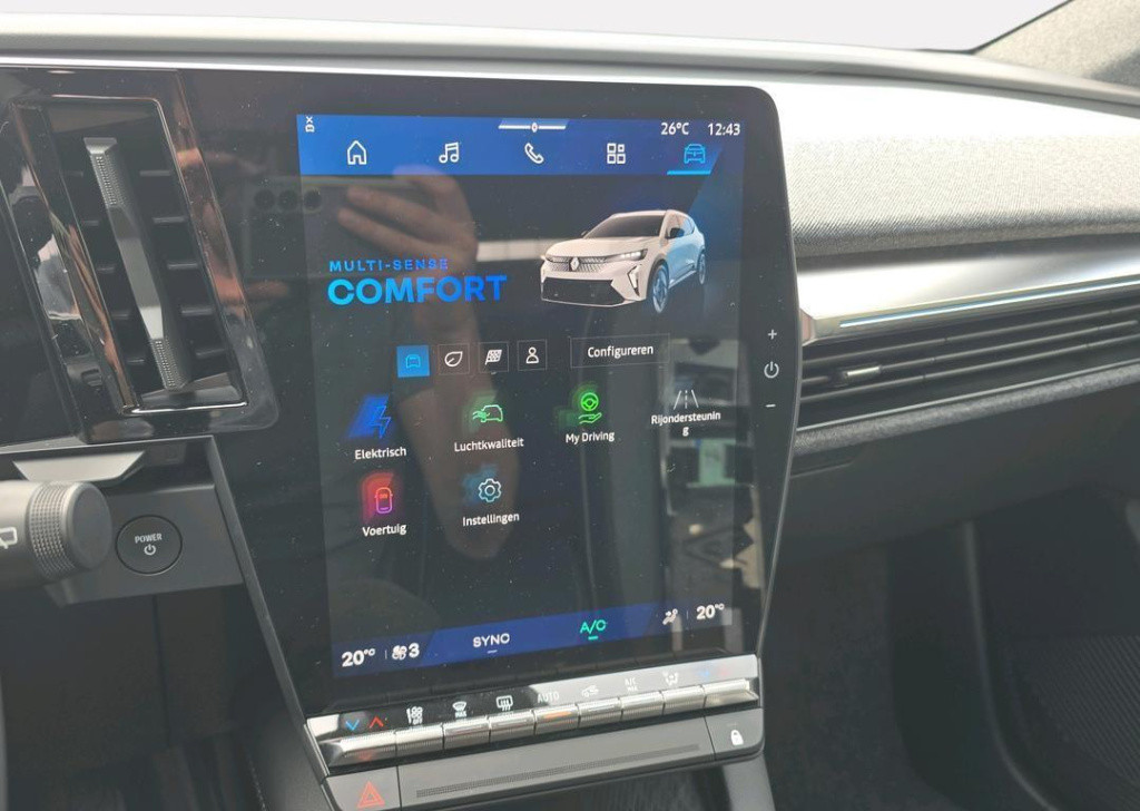 Renault Scenic e-tech ev87 long range techno