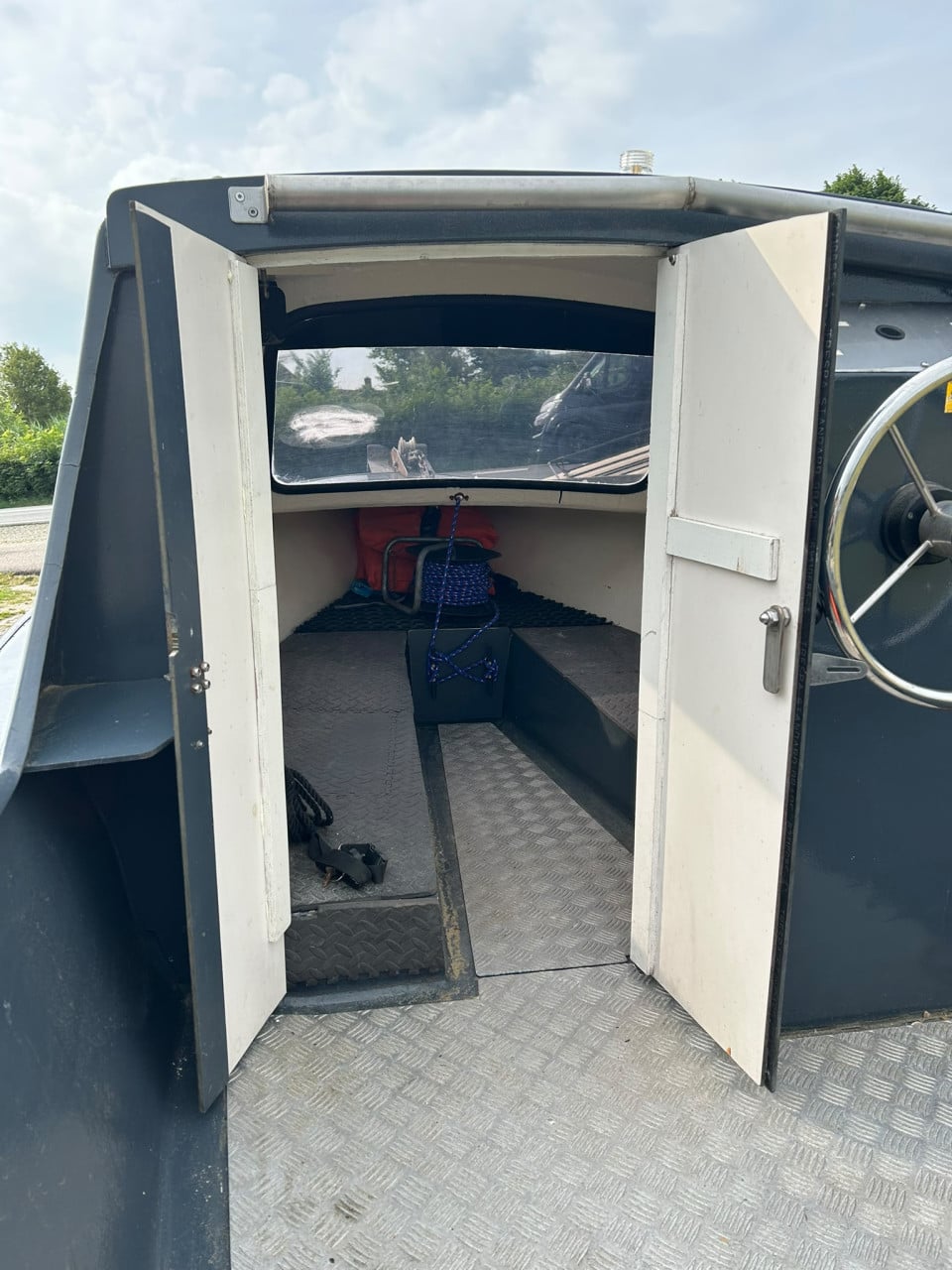 Te koop vis bootje