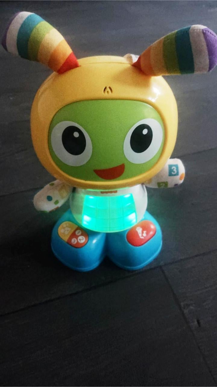 Fisher Price Beatbo dansende robot (geluid+licht)
