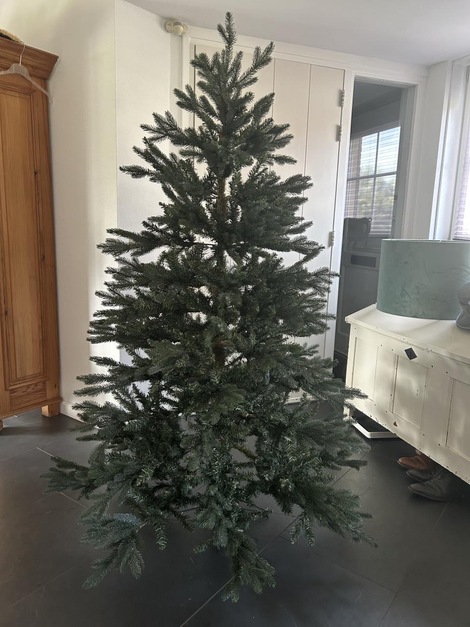 Kerstboom 1.85 m.  afkomstig uit  Intratuin
