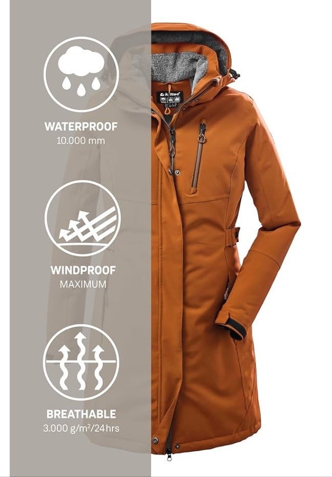 Parka winterjas dames
