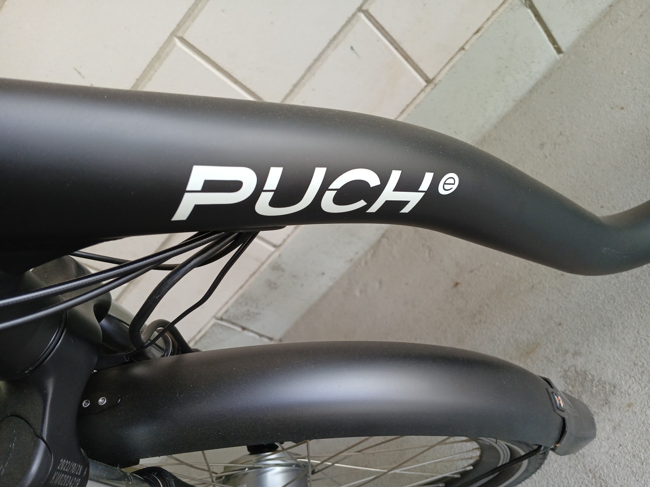 Ebike lage instap. Zwart mat. zgan