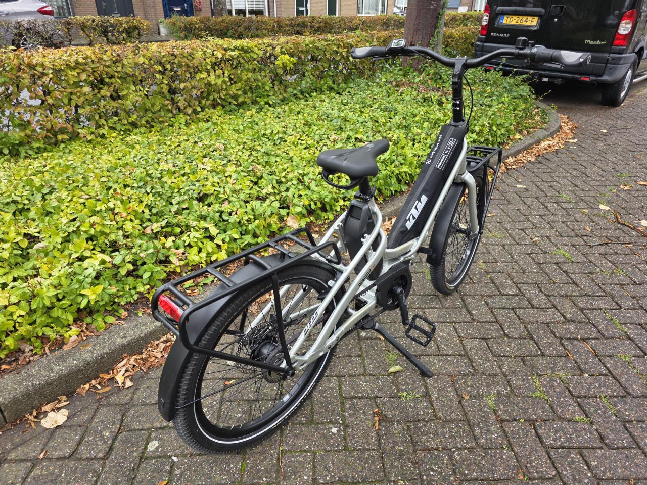 KTM Multi Urban Long Tail met Bosch Performance middenmotor en 500wh accu