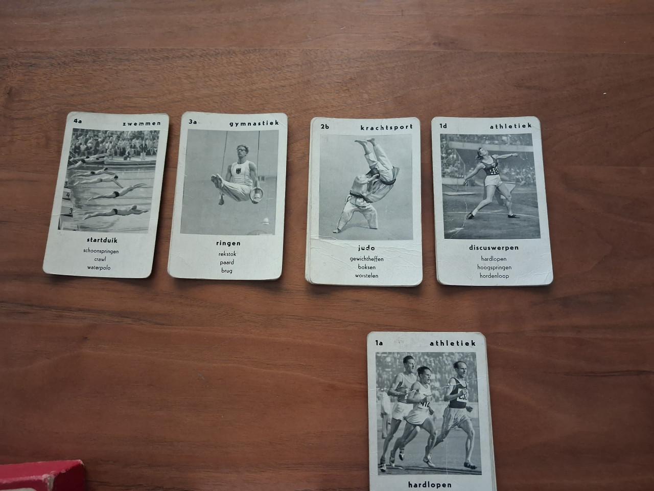 Vintage kwartet: sport