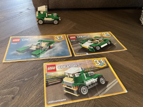 Lego Creator: Groene sportwagen 31056