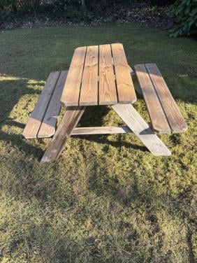 Kinder picknicktafel