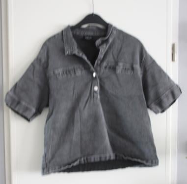 Grijs sijkerstof shirt maat L