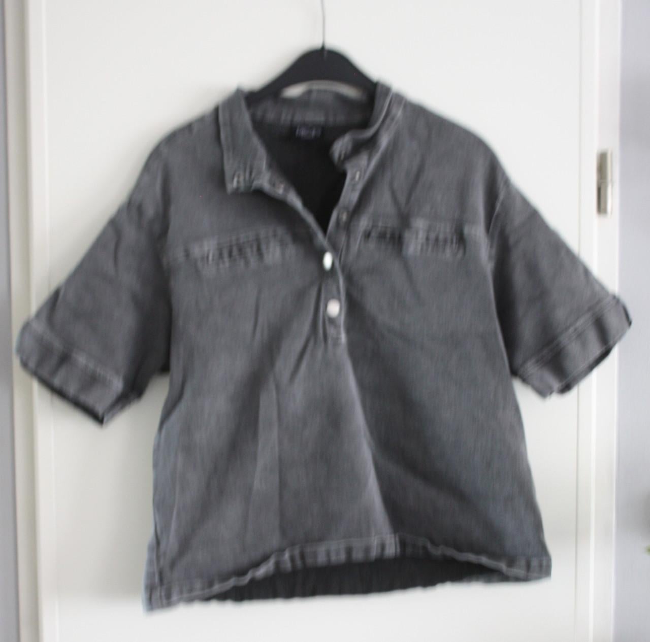 Grijs sijkerstof shirt maat L