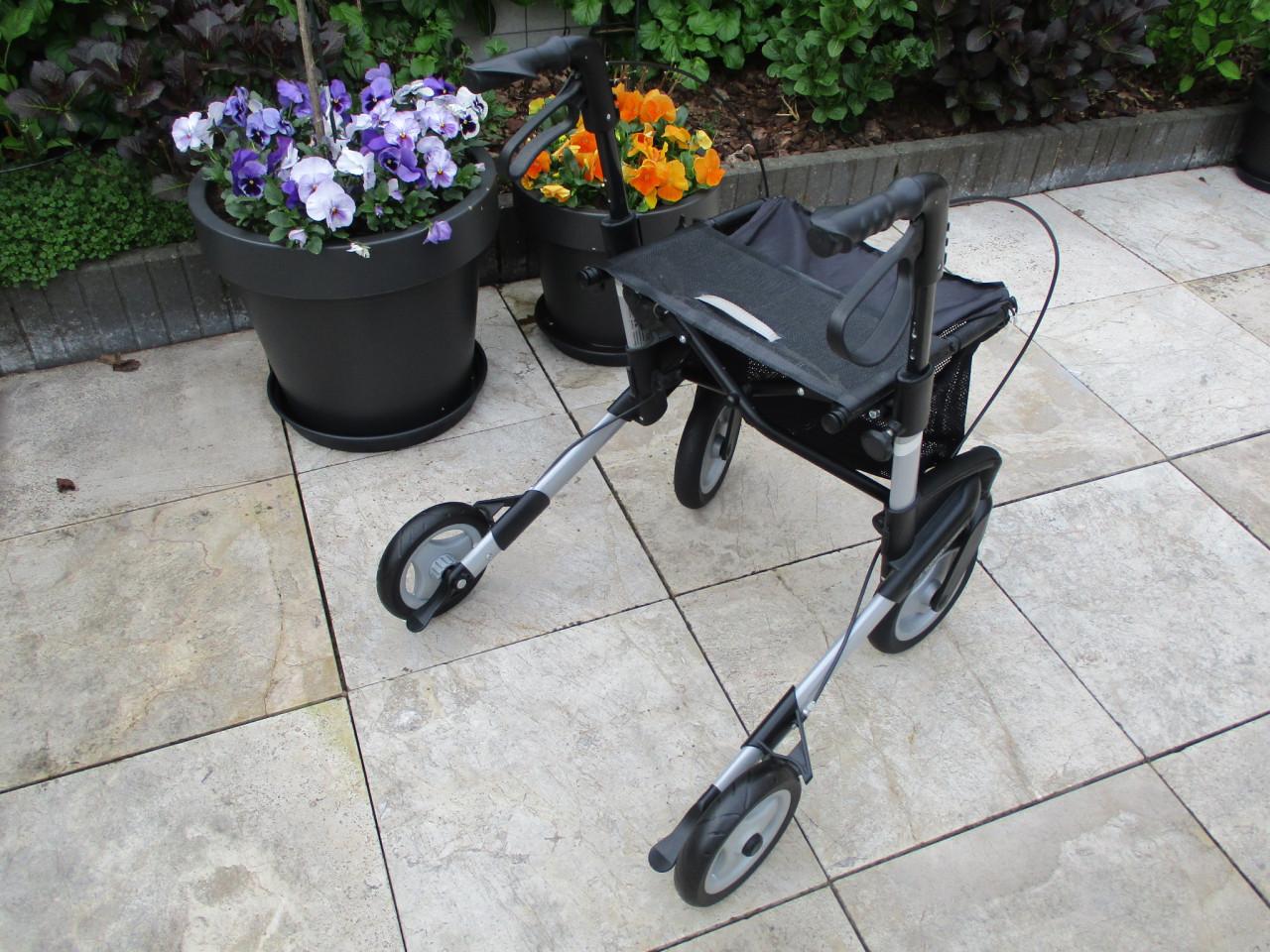 Zgan Toprp Olympos opvouwbare lichtgewicht rollator met ....