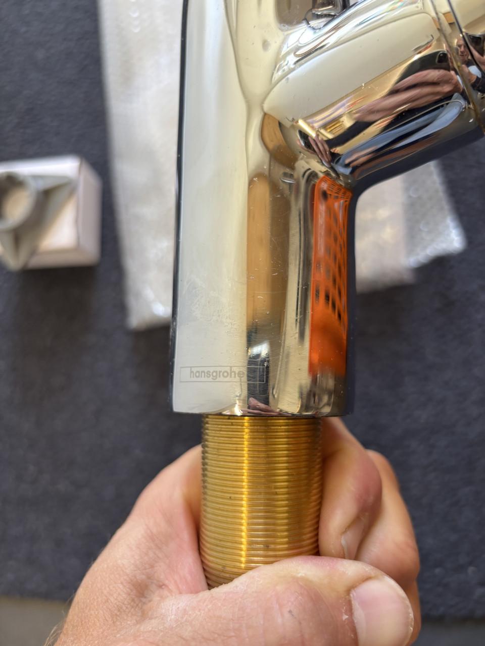 Hans Grohe keukenkraan type Focus, met uittrekbare vuistdouche