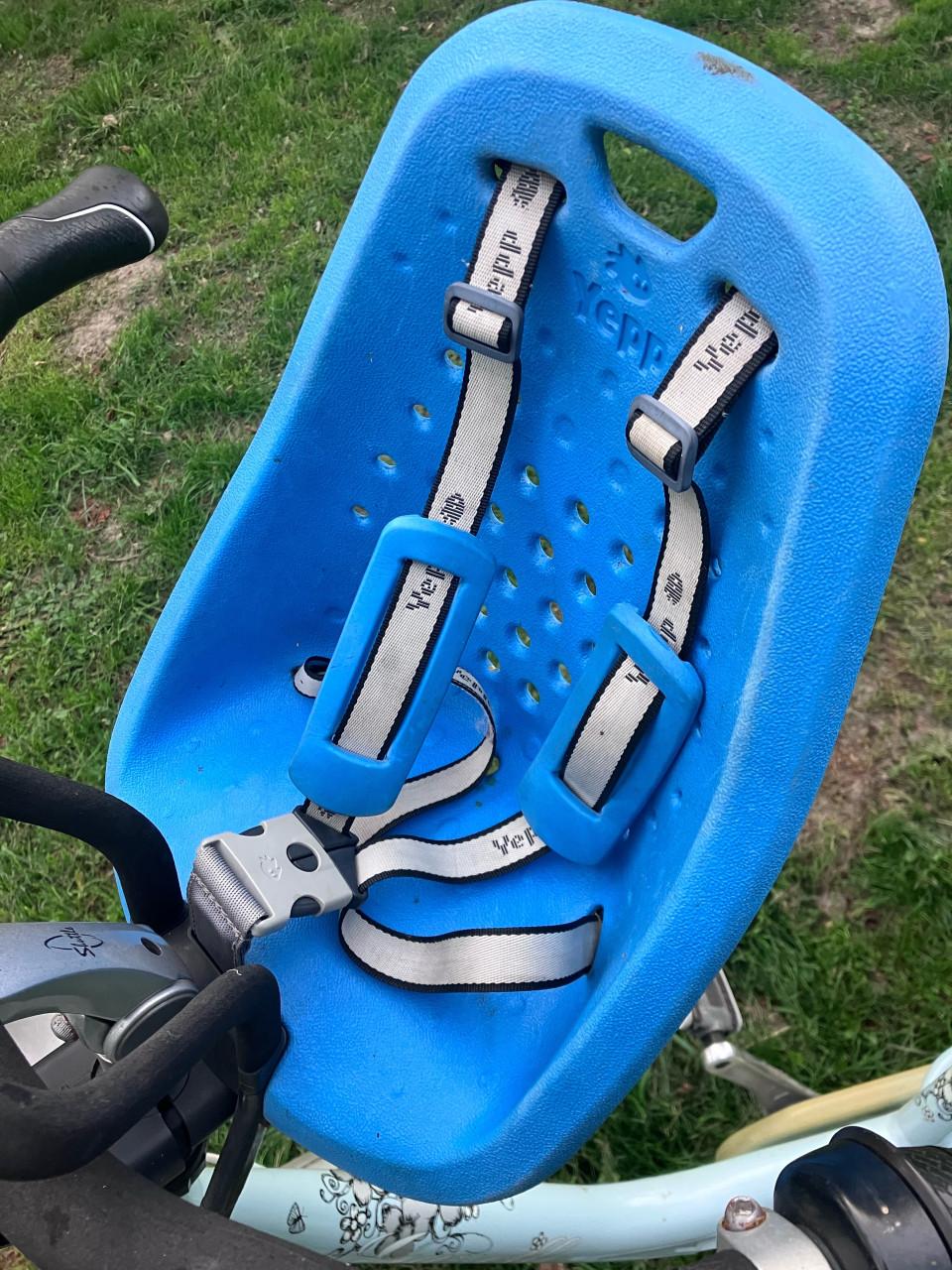 Gazelle Bloom moederfiets met twee Yepp stoeltjes