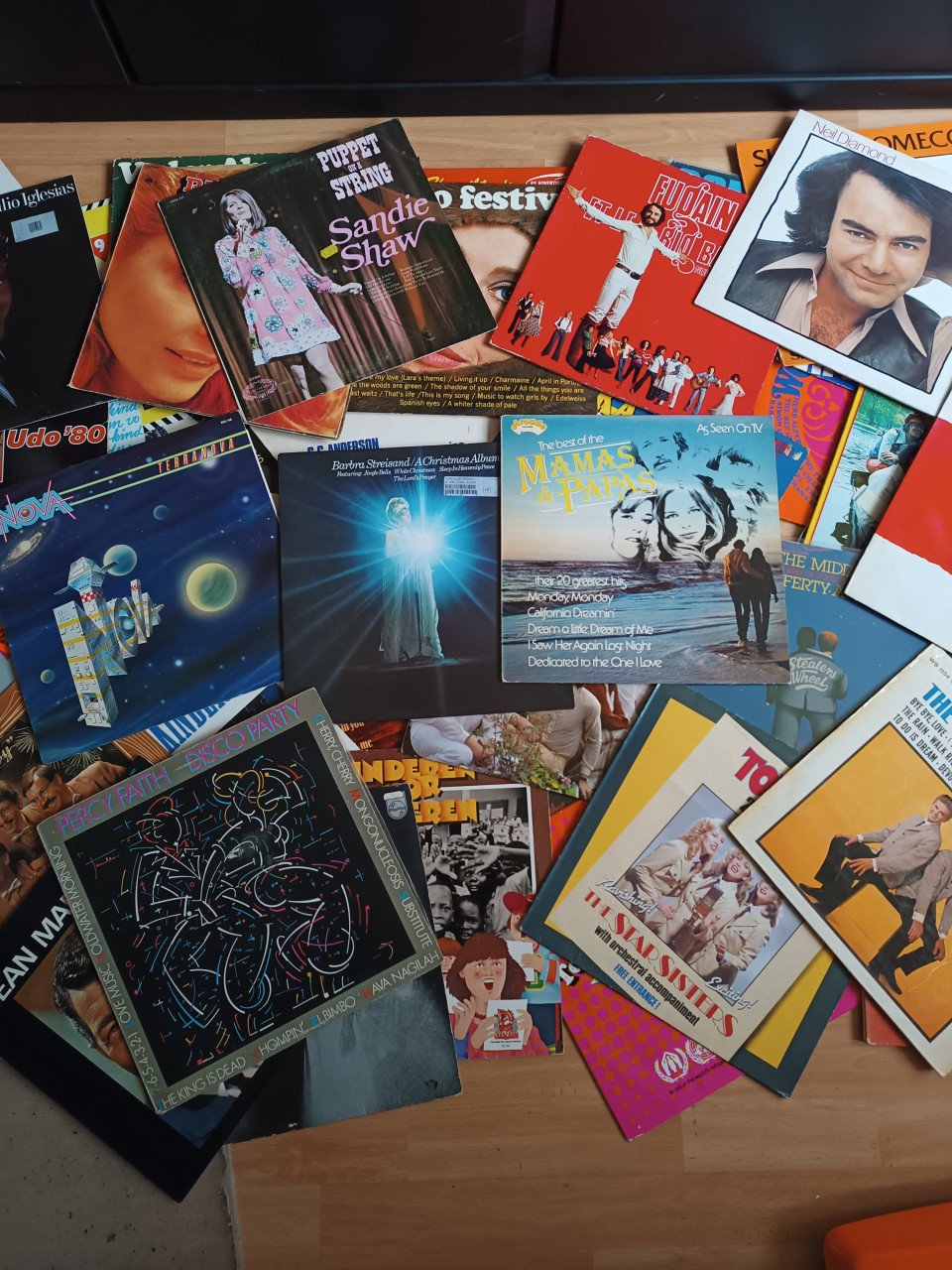 62 lp's grammofoonplaten