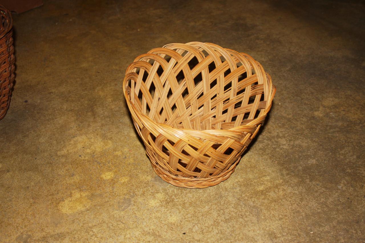 Vintage rieten mandjes
