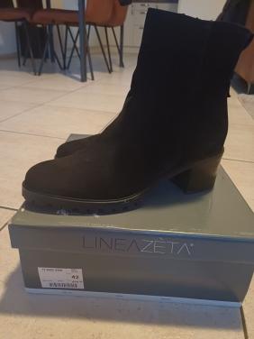 Halfhoge laarzen. NIEUW van Linea Zeta mt 42