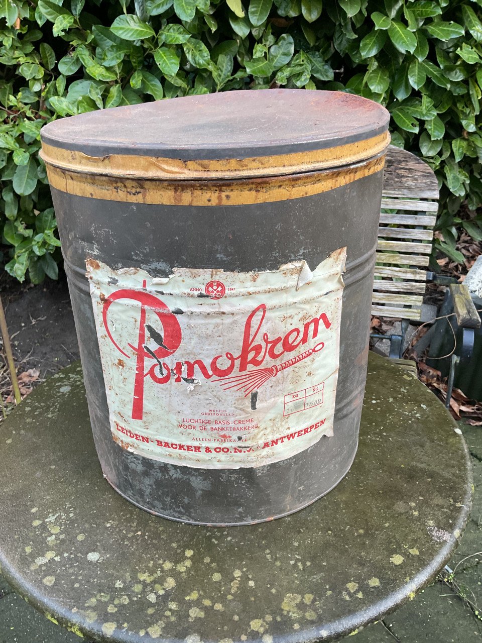 Diverse oude blikken