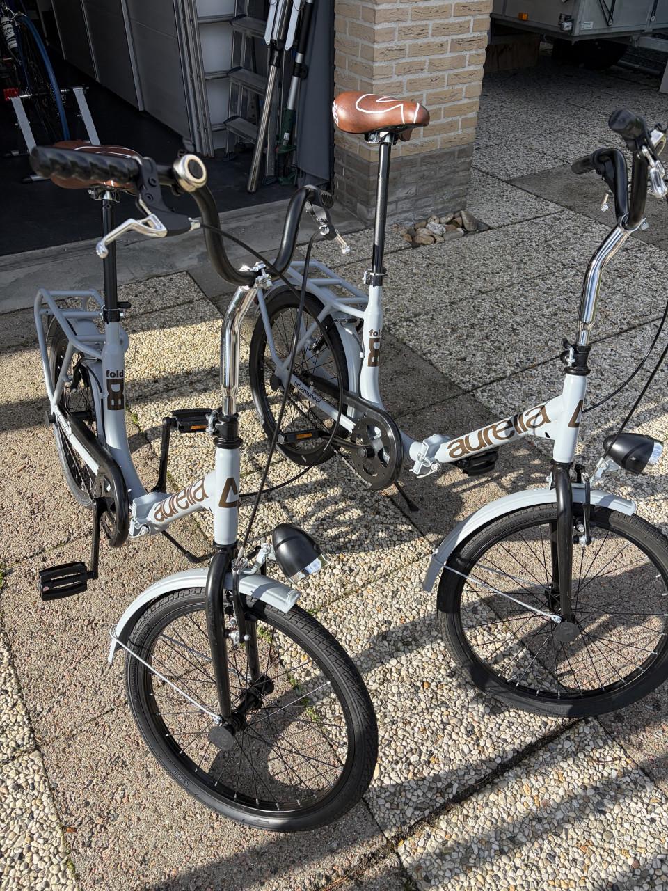 Vouwfietsen nog nieuw