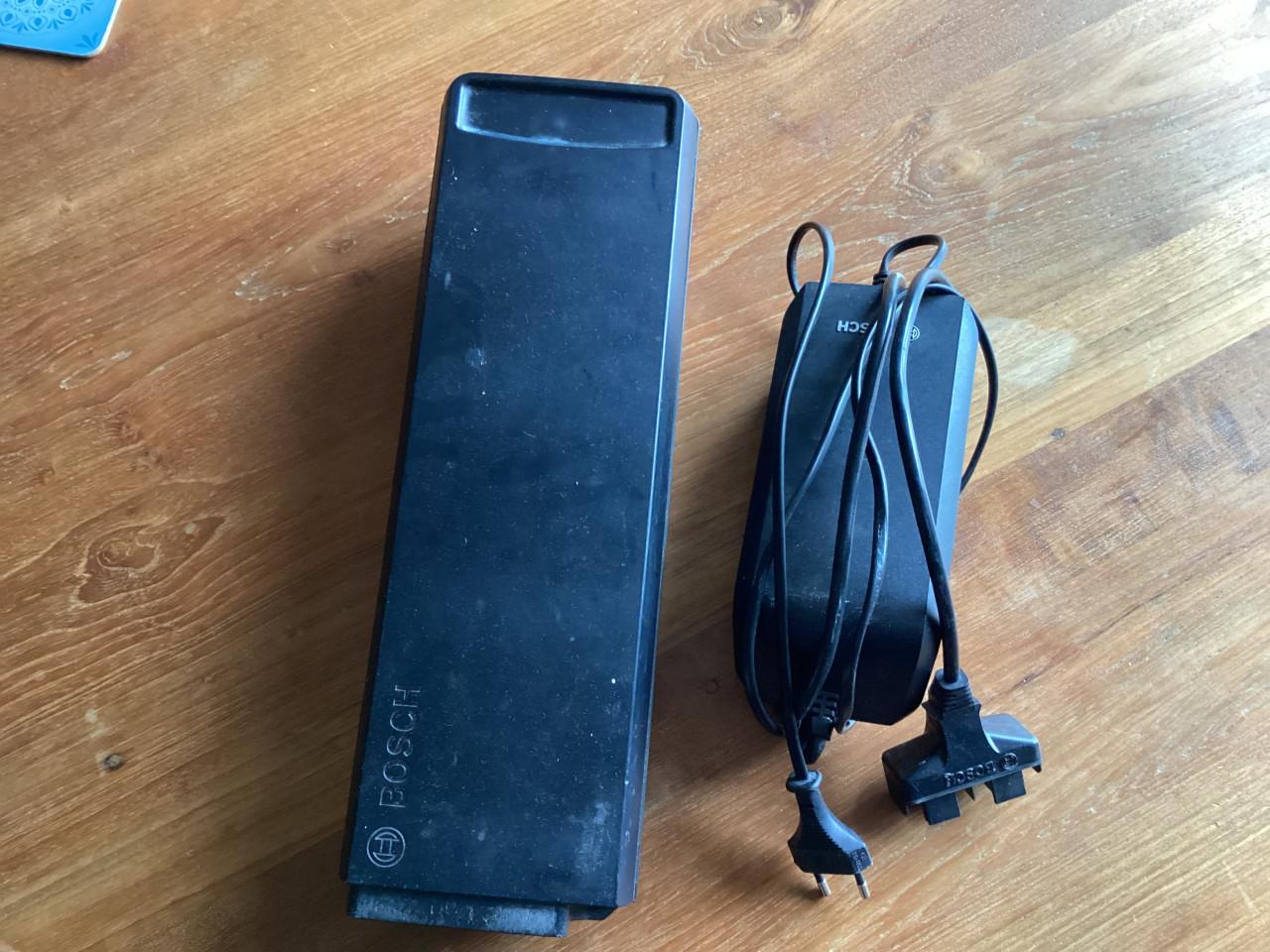 Bosch fiets accu met oplader
