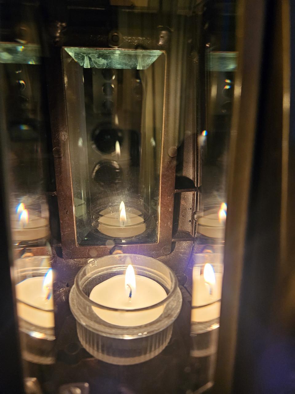 Prachtige nieuwe messing graflantaarn of graflicht