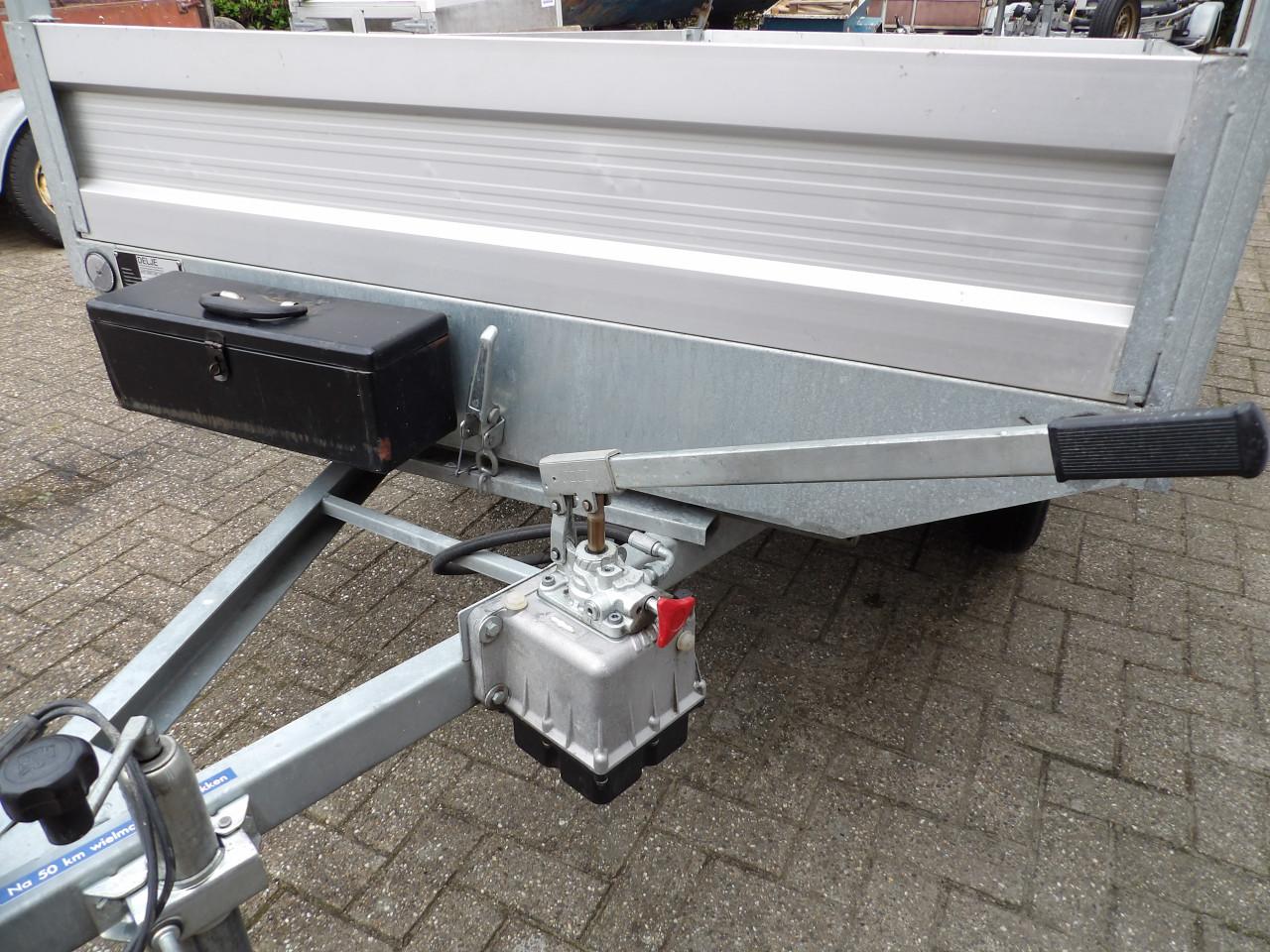 Delje kipper 260x150 – 750 kg – Zo goed als nieuw!