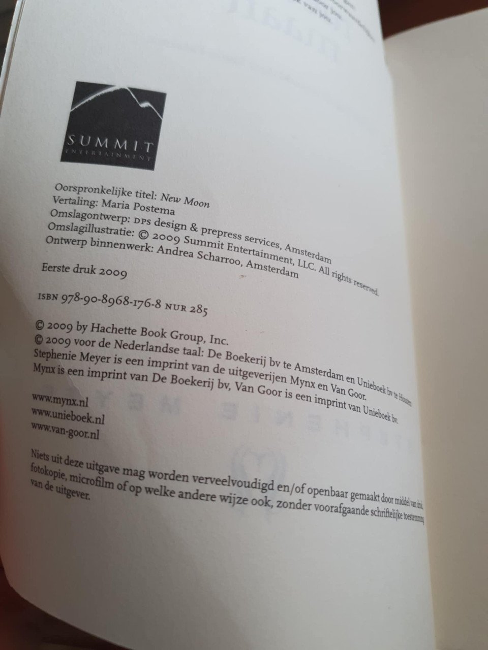 Stephenie Meyer - Nieuwe maan (filmeditie)