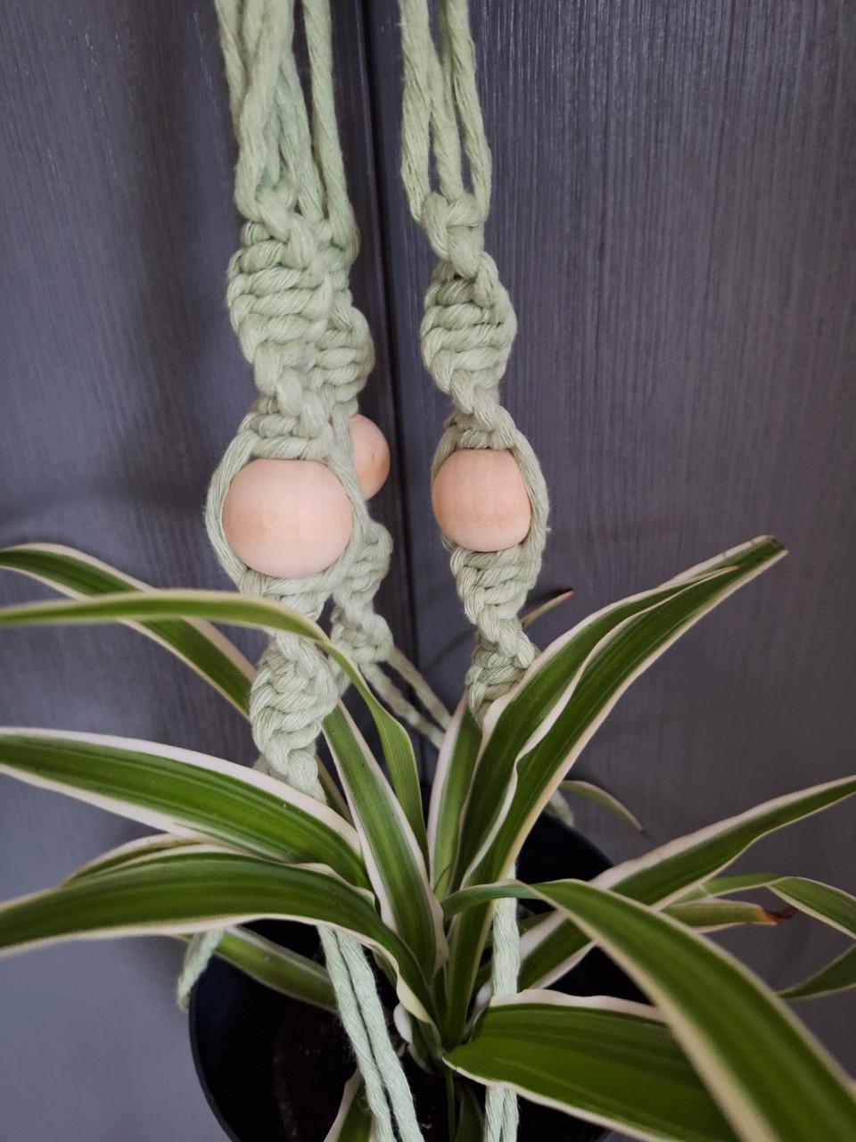 Macrame plantenhangers