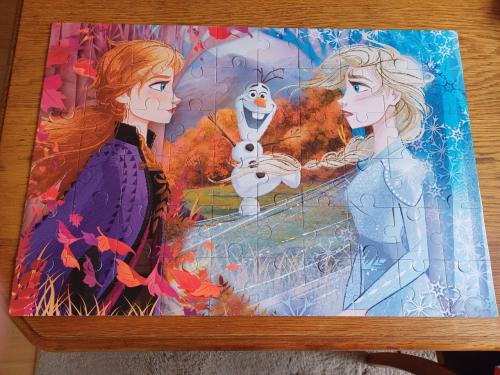Puzzel Frozen  z.g.a.n. 60 stukjes