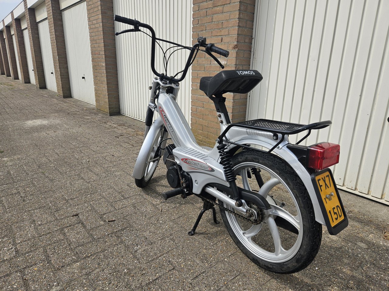 Tomos standard geel kenteken