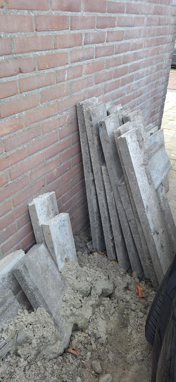 Stoeptegels 30x30 en 40x60 + bandjes