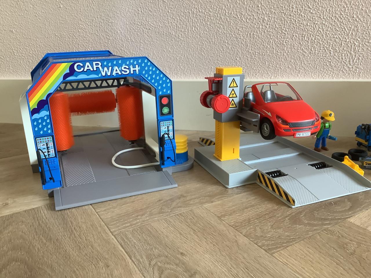 Playmobil autogarage 70202 met carwash 6571