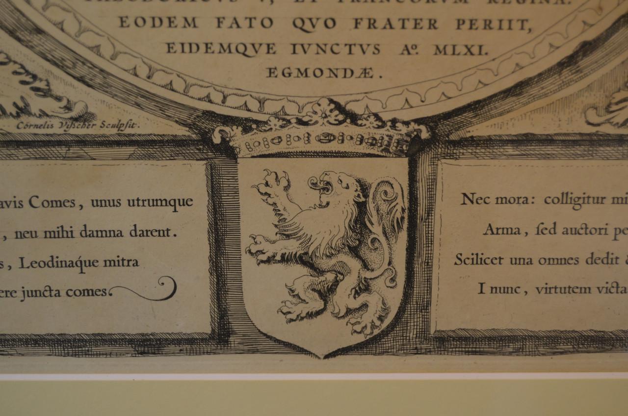 Kopergravure ca.1650 Cornelis Visscher (1629 - 1658) (3)