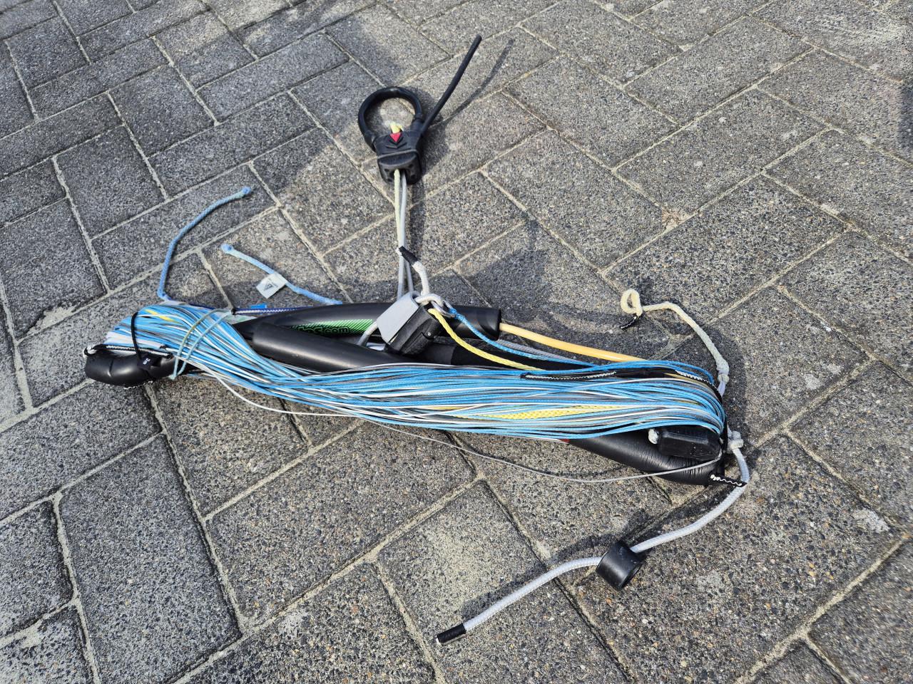 Kite set GA 7/9/11 m2 + bar + pomp