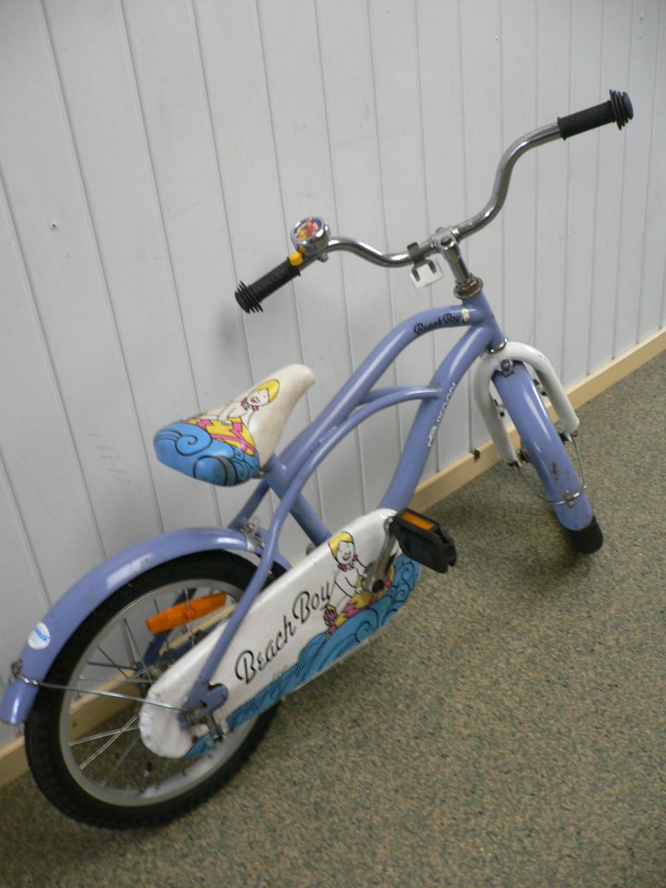 Gebruikte Pelikaan Beach Boy Jongensfiets 16" Remnaaf 1 versnelling