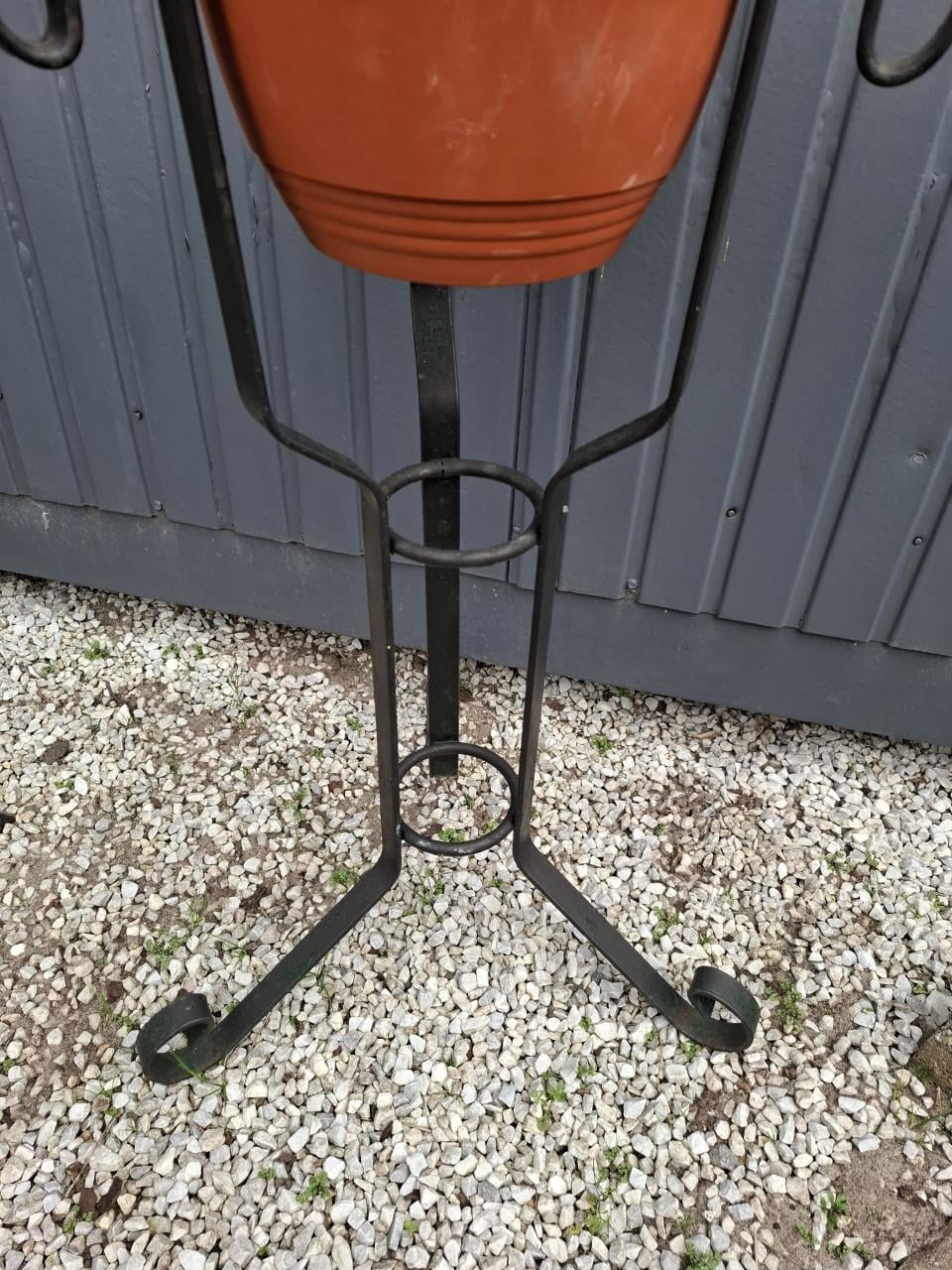 Gietijzeren plantenhouder