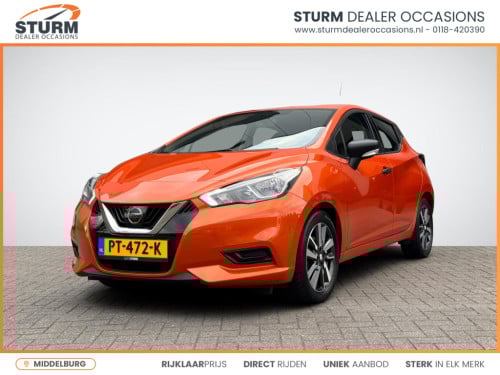 Nissan Micra 1.0l visia+ | airconditioning | 16'' velgen | park. sensor | b