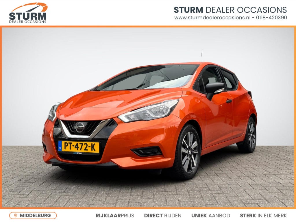 Nissan Micra 1.0l visia+ | airconditioning | 16'' velgen | park. sensor | b