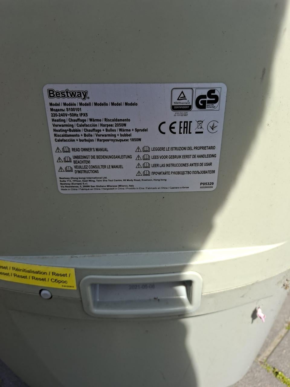 Jacuzzi lay-z-spa st Lucia (2-3pers)