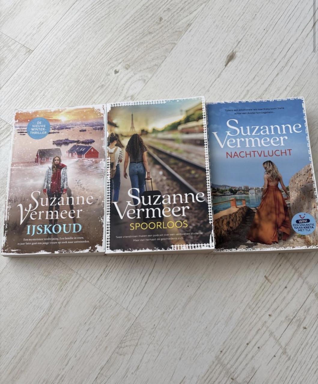 3x boeken Suzanne Vermeer