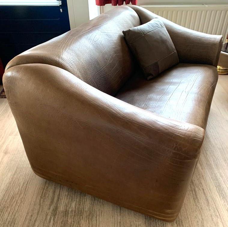Vintage DeSede DS47 lederen 2-zits bank